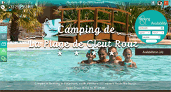 Desktop Screenshot of en.campinglaplage.fr