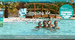 Desktop Screenshot of campinglaplage.fr