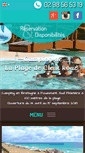 Mobile Screenshot of campinglaplage.fr